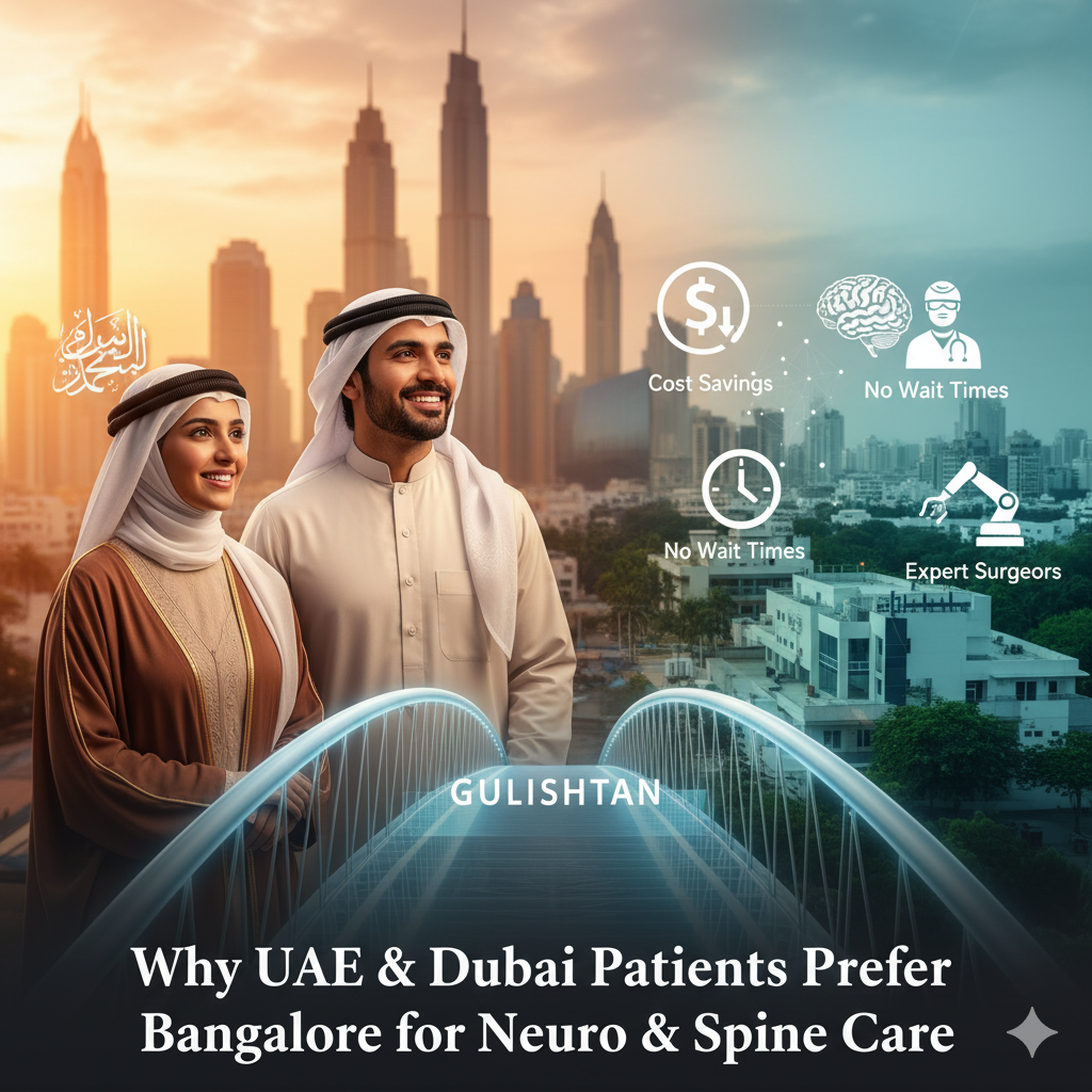 why uae & dubai patients prefer bangalore for neuro & spine hospital